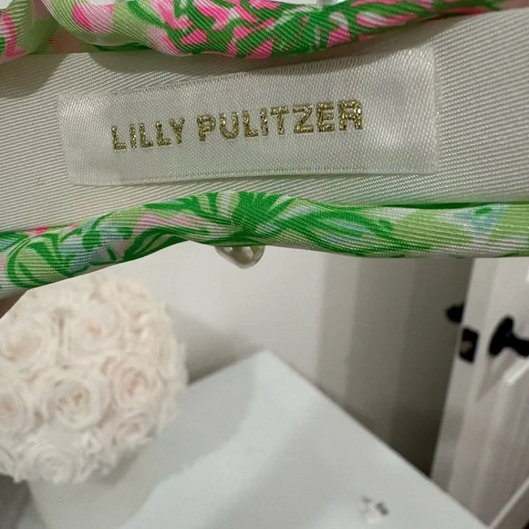 Lily Pulitzer Floral Pearl Knotted Headband - Picture 4 of 5